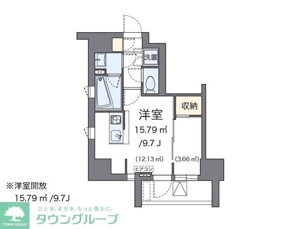 LOVIE麻布十番の物件間取画像